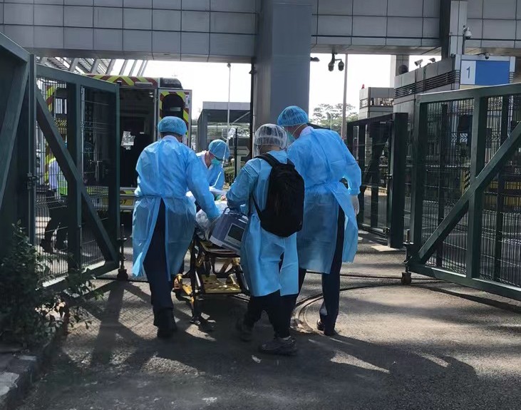 漾濞香港出入境救护车出租